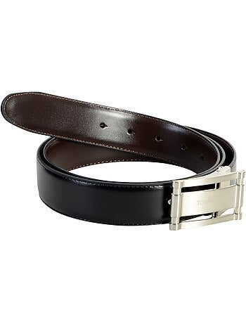 Ceinture Torrente Avec Boite Cadeau Reversible Noir et Marron CM34