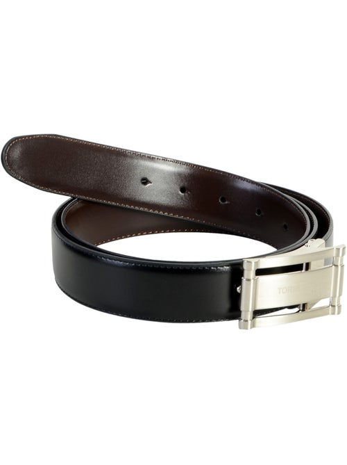 Ceinture Torrente Avec Boite Cadeau Reversible Noir et Marron CM34 - Kiabi Ceinture Torrente Avec Boite Cadeau Reversible Noir et Marron CM34 - Kiabi