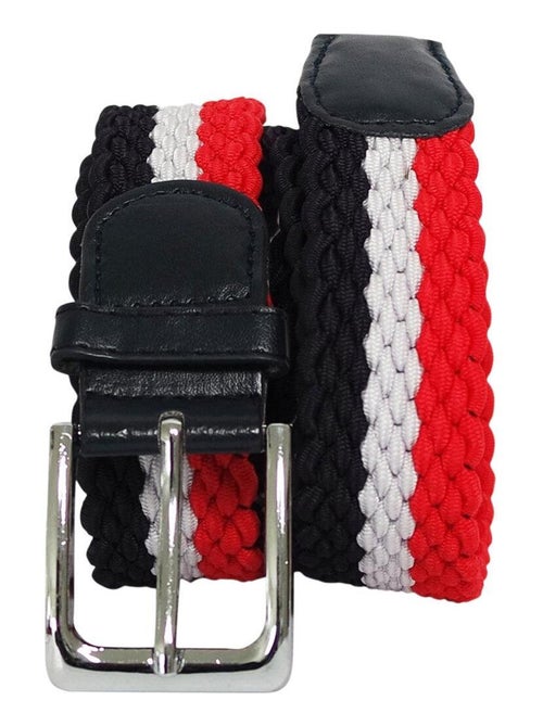 Ceinture tress?e ?lastique FRANCE - Kiabi