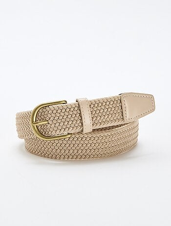 Ceinture tressée