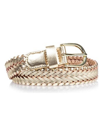 Ceinture tressée
