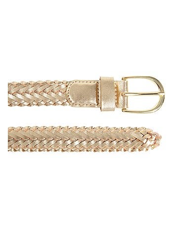 Ceinture tressée