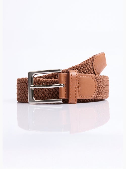 Ceinture tressée extensible taille unique - AFIBEL - Kiabi