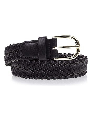Ceinture tressée femme Isotoner