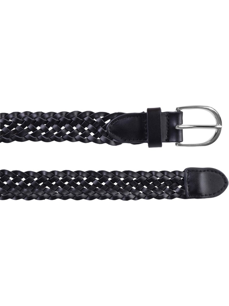 Ceinture tressée femme Noir - Kiabi