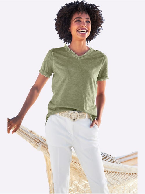 Ceinture Tressée Longueur Réglable - Taille Standard - helline - Kiabi