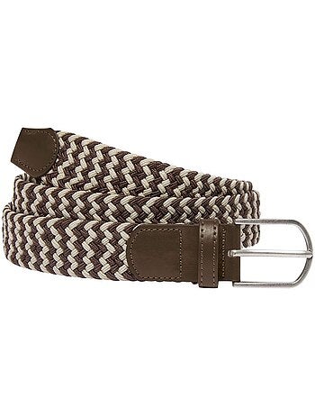 Ceinture tressée stretch confort - atlas for men