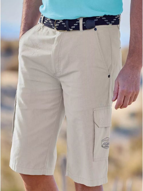 Ceinture Tressée Stretch Confort   - ATLAS FOR MEN - Kiabi