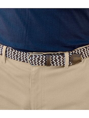 Ceinture Tressée Stretch Confort - ATLAS FOR MEN