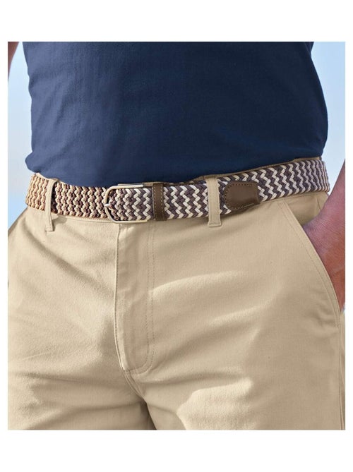 Ceinture Tressée Stretch Confort  - ATLAS FOR MEN - Kiabi