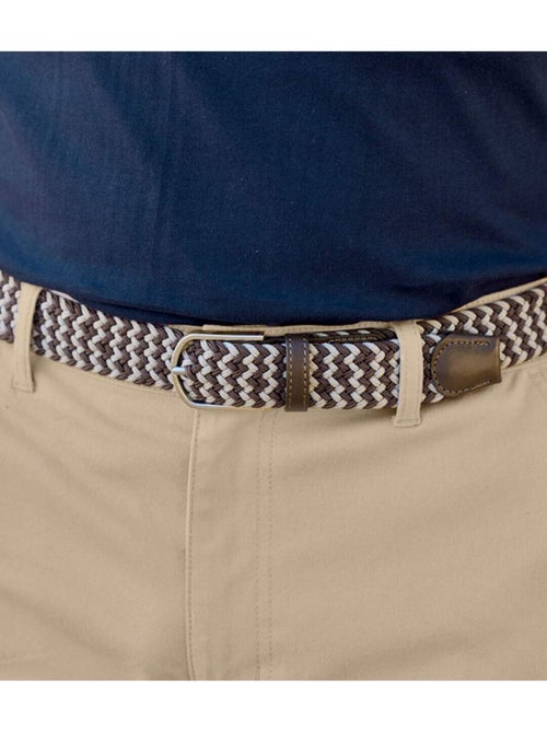Ceinture Tressée Stretch Confort  - ATLAS FOR MEN - Kiabi