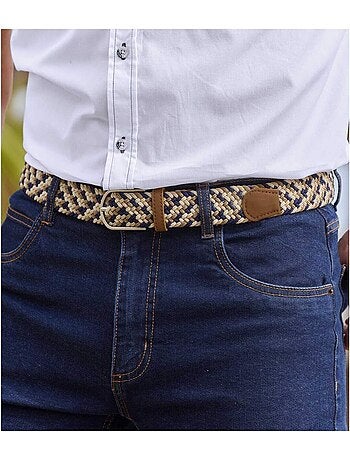 Ceinture tressée stretch confort - atlas for men