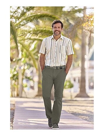 Ceinture Tressée Stretch Confort - ATLAS FOR MEN