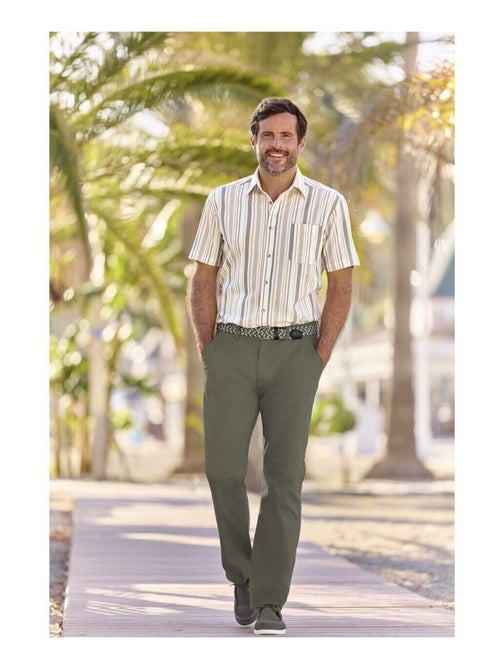 Ceinture Tressée Stretch Confort   - ATLAS FOR MEN - Kiabi