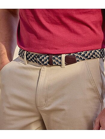 Ceinture Tressée Stretch Confort - ATLAS FOR MEN