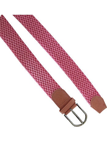 Ceinture tressée unie