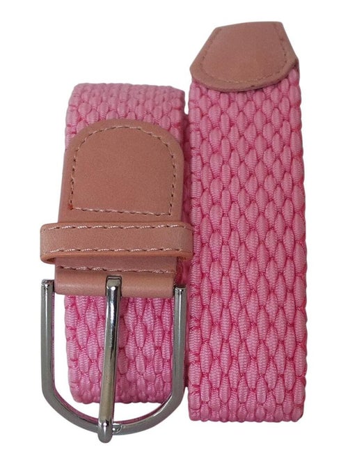 Ceinture tressée unie - Kiabi