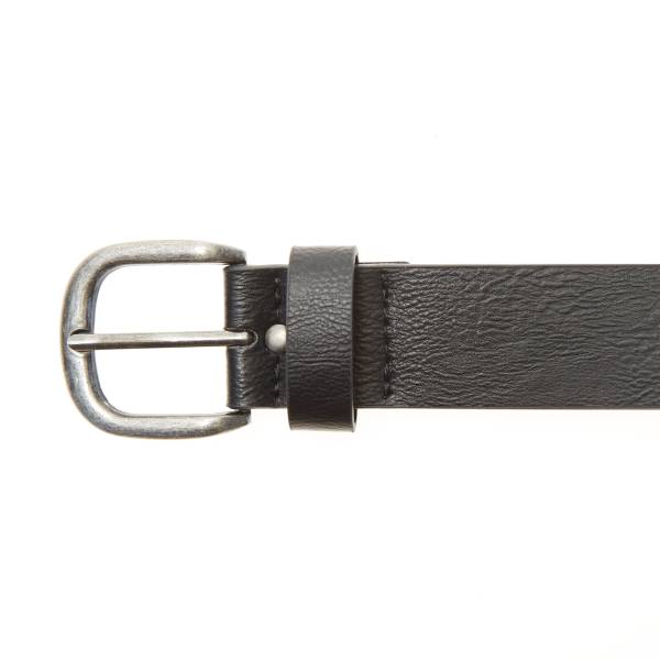 Ceinture unie en simili Grande taille homme - noir - Kiabi ...