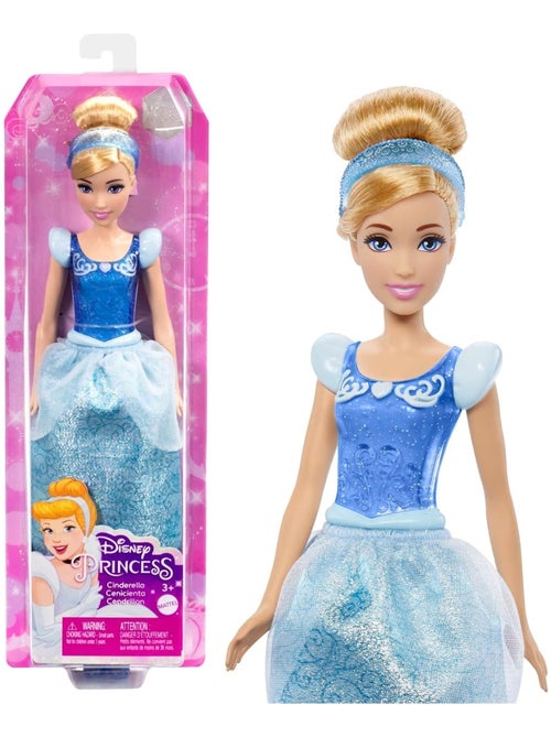 Cendrillon articulée avec tenue scintillante et accessoires - Kiabi
