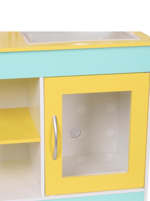 Centre Vétérinaire imitation jouet en bois pour 19 accessoires - Kiabi