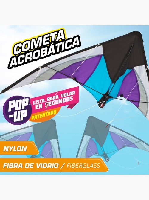 Cerf-volant acrobatique pop-up cb toys - Kiabi