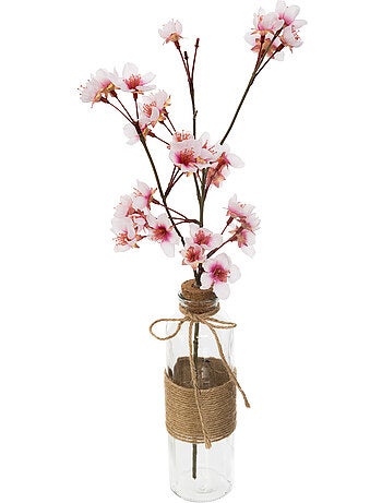 Cerisier artificiel en vase de verre dream