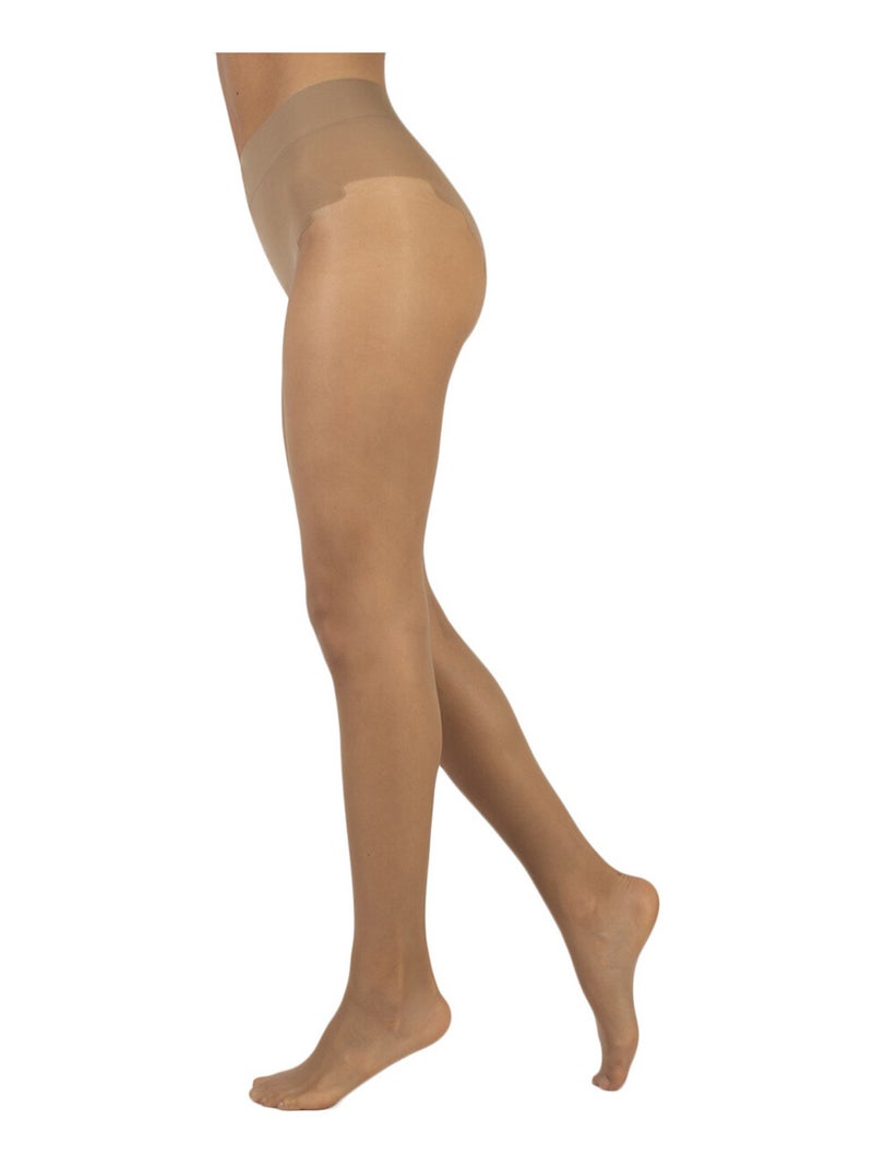 Cette - Collant satiné ceinture 3D Bari 20 deniers Beige - Kiabi