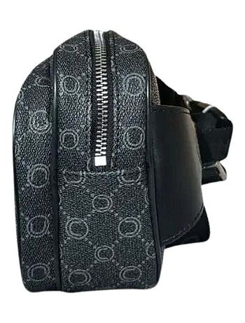 Chabrand Body-Bag Toile Enduite Cuir