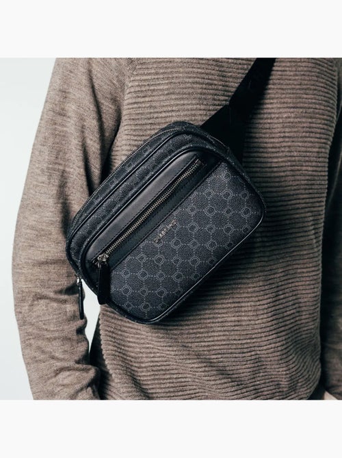 Chabrand Body-Bag Toile Enduite Cuir - Kiabi