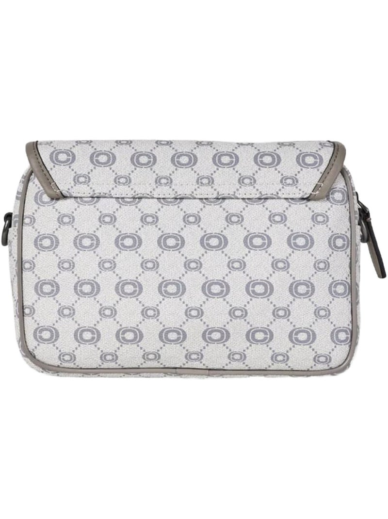 Chabrand Mini-Sacoche Rabat Icone Toile Gris - Kiabi
