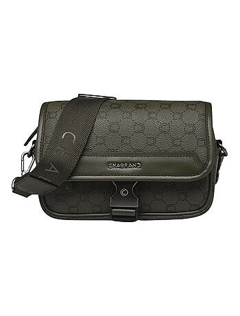 Chabrand Mini-Sacoche Toile Enduite Cuir -