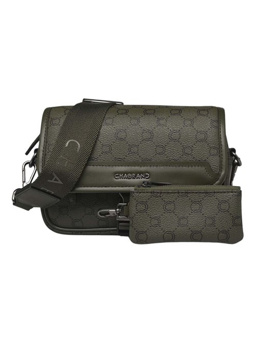 Chabrand Mini-Sacoche Toile Enduite Cuir - - Kiabi