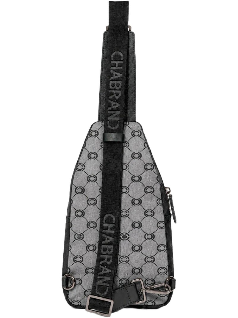 Chabrand Sac Body Icone Toile Gris - Kiabi