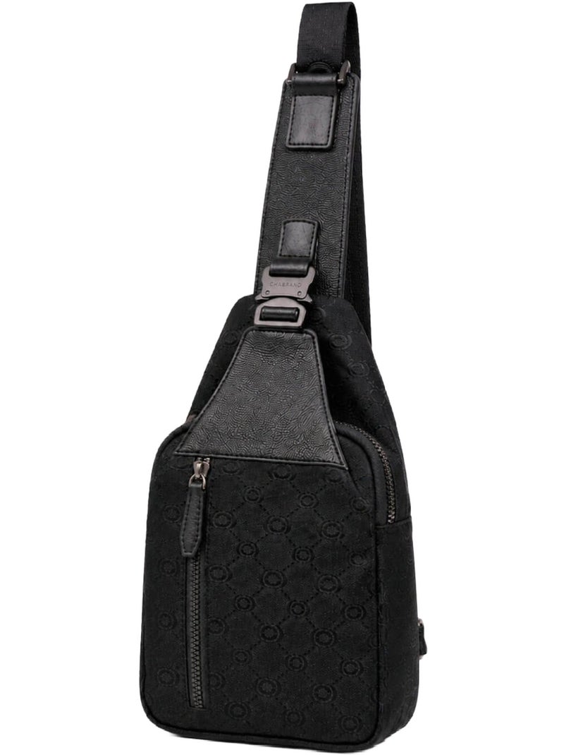 Chabrand Sac Body Icone Toile Noir - Kiabi
