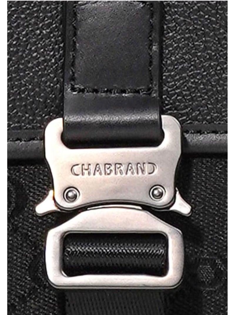 Chabrand Sacoche à rabat - Icone Toile Noir - Kiabi