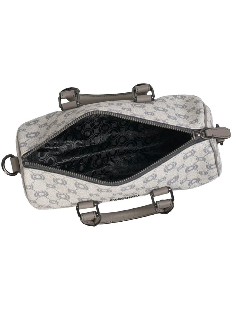 Chabrand Sacoche Icone Toile enduite Gris - Kiabi