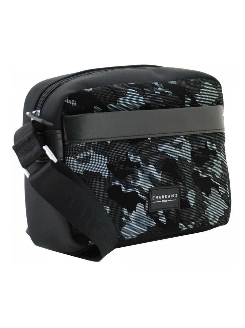 Chabrand Sacoche zippée porté croisé Army Noir - Kiabi