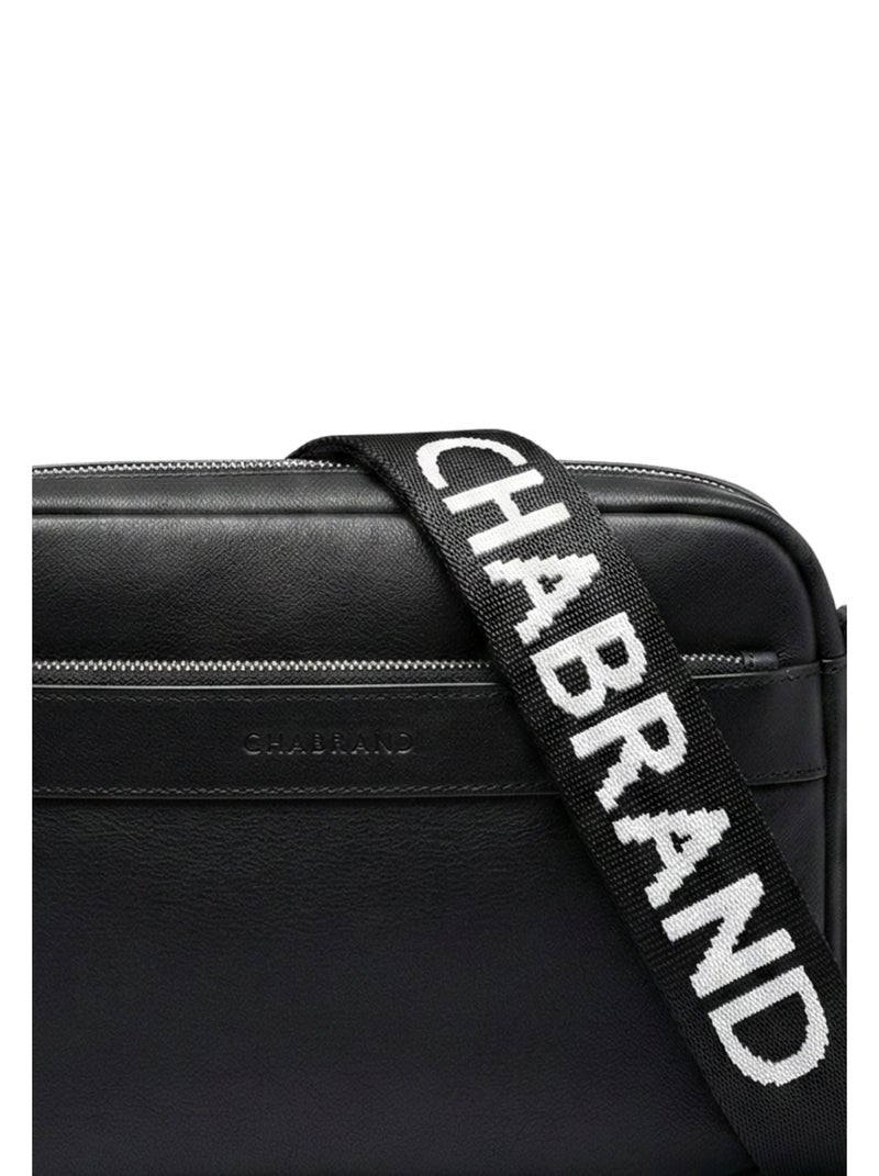 Chabrand Sacoche zippée porté croisé Saint Antoine Noir - Kiabi