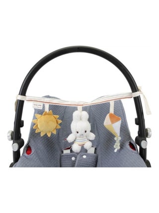 Chaine d'activités pour poussette Miffy - Vintage Sunny Stripes