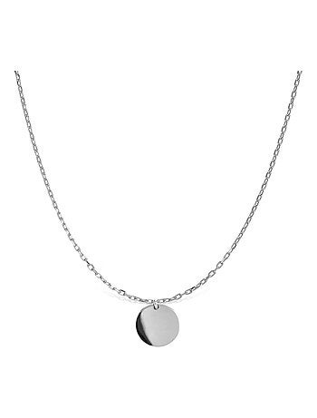 Chaîne en argent sterling 925 Luxenter mi sol avec finition rhodiée
