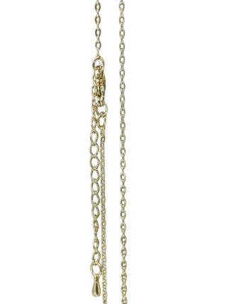 Chaîne fine plaquée or - Maille 1mm