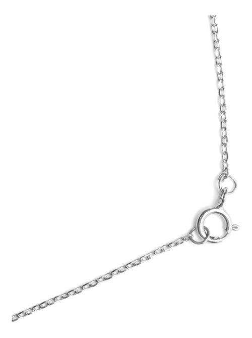 Chaîne Luxenter en argent de 40 cm et médaille de 22 mm - Kiabi