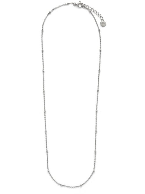 Chaîne Luxenter finition rhodium - Kiabi Chaîne Luxenter finition rhodium - Kiabi