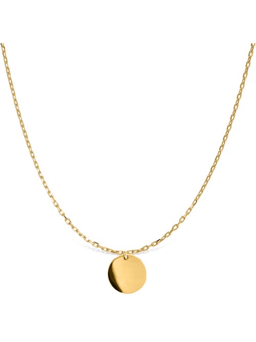 Chaîne Luxenter mi sol en argent 925 avec finition plaquée or jaune 18k - Kiabi Chaîne Luxenter mi sol en argent 925 avec finition plaquée or jaune 18k - Kiabi