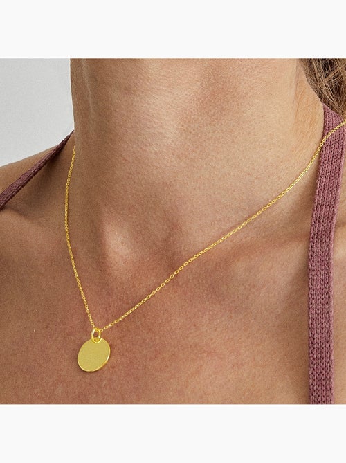 Chaîne Luxenter mi sol en argent 925 avec finition plaquée or jaune 18k - Kiabi Chaîne Luxenter mi sol en argent 925 avec finition plaquée or jaune 18k - Kiabi