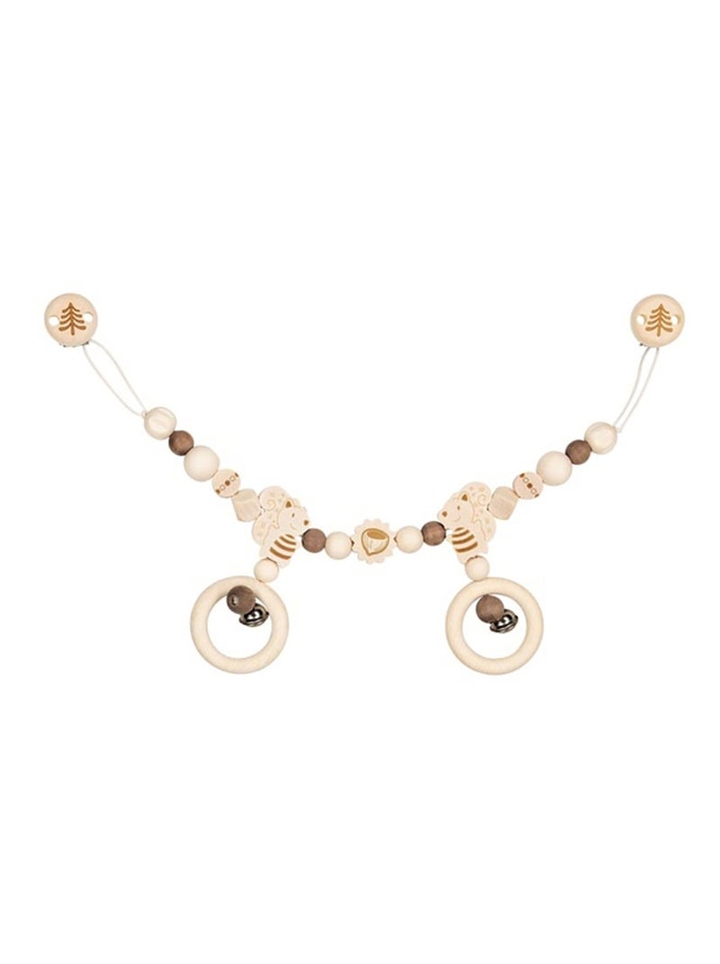 Chaîne pour poussette écureuils Beige - Kiabi