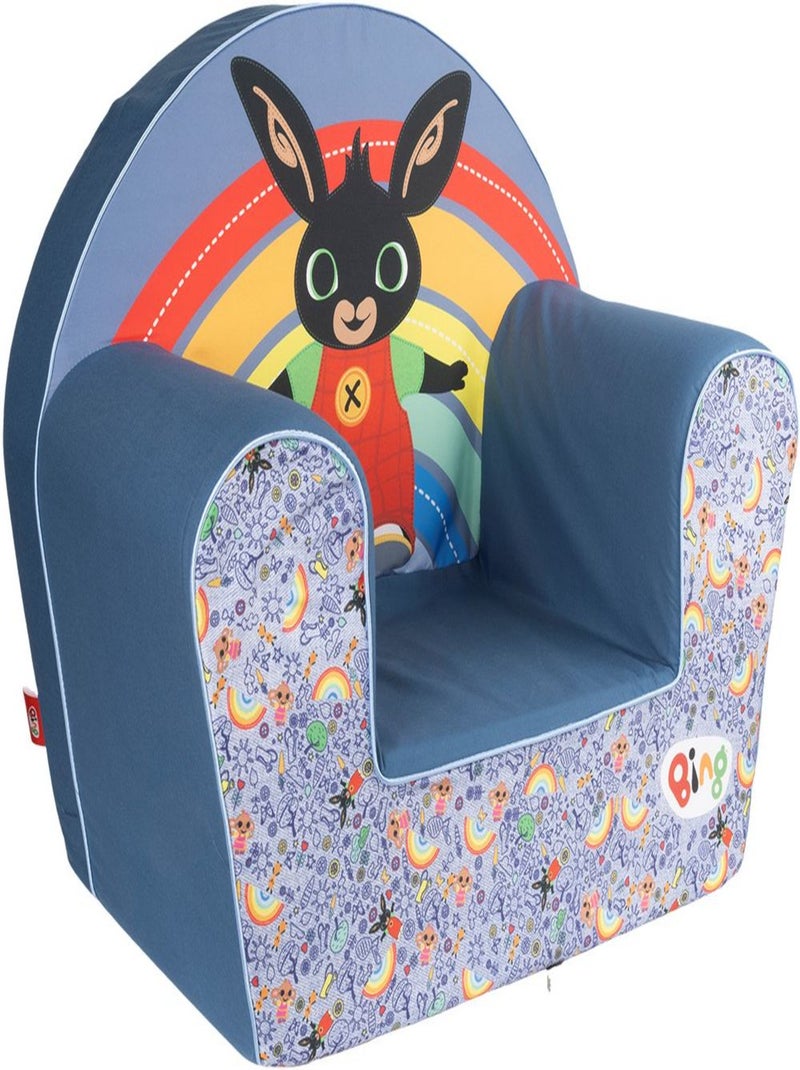 Chaise Bing Jeans - idéal pour la chambre et les espaces de jeux Bleu - Kiabi
