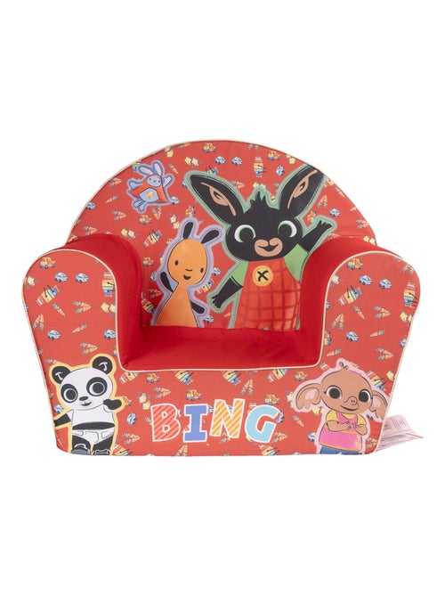 Chaise Bing Rouge- idéal pour la chambre et les espaces de jeux - Kiabi