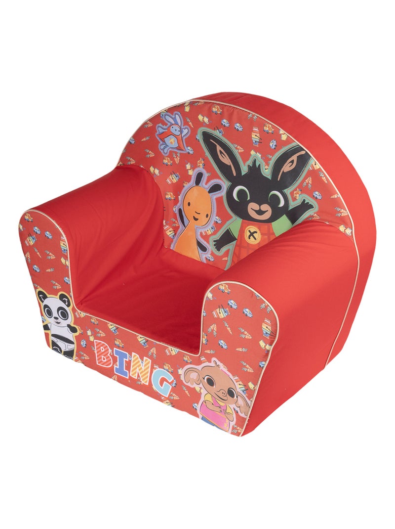 Chaise Bing Rouge- idéal pour la chambre et les espaces de jeux Rouge - Kiabi