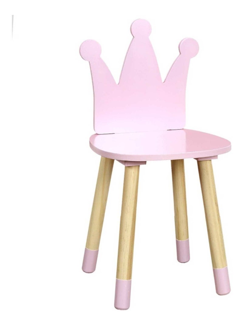Chaise couronne rose Rose - Kiabi